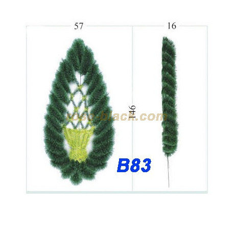 Фон венков,В83,ПВХ,металл